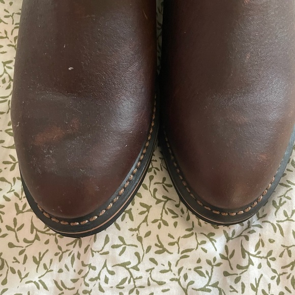 AdTec Men's 11" Ranch Wellington Classic Western Boots Leather Redteak Size 8.5 - Picture 7 of 10